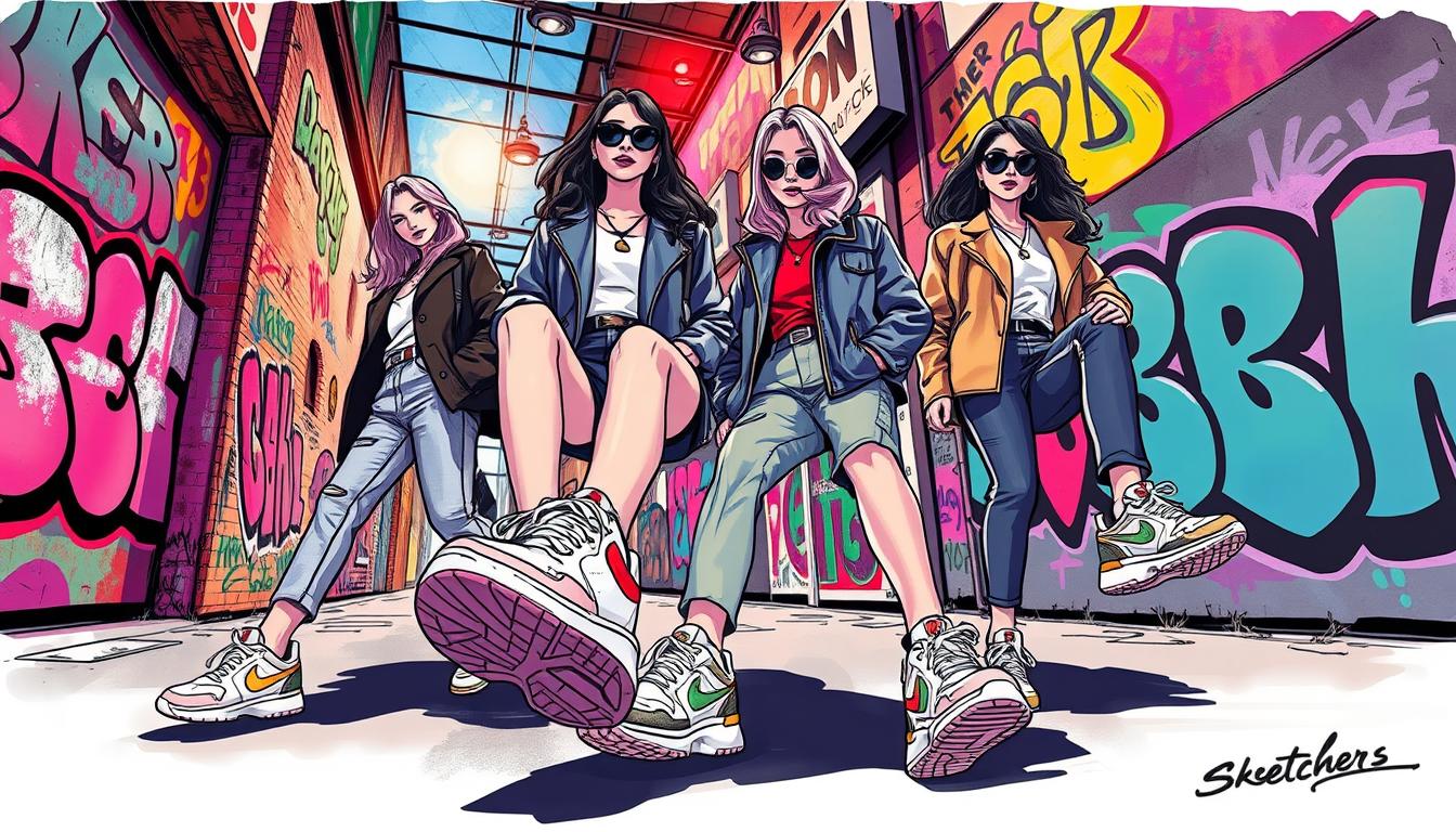 Sneaker Trends 2025 - diese Sketchers-Sneaker sind bei Berliner Frauen hip